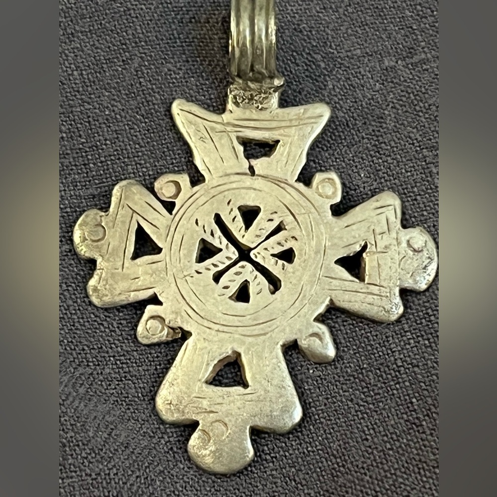 Silver Ethiopian Coptic Cross